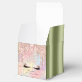 キンセアニェラス甘い16ブライダルバラミントホログラフ フェイバーボックス (オープン)