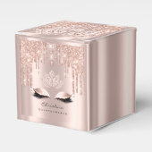 キンセアニェラス甘い16ブライダルバラ金ゴールドスパーク フェイバーボックス (正面サイド)