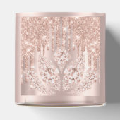 キンセアニェラス甘い16ブライダルバラ金ゴールドスパーク フェイバーボックス (上部)