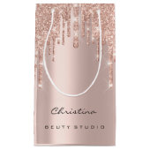 キンセアニェラス甘い16ブライダルメイクアップまばたきが好き スモールペーパーバッグ (正面)