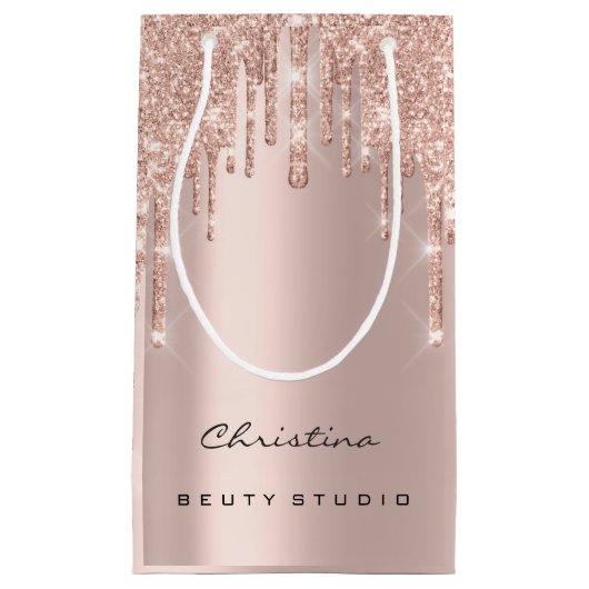 キンセアニェラス甘い16ブライダルメイクアップまばたきが好き スモールペーパーバッグ (正面)