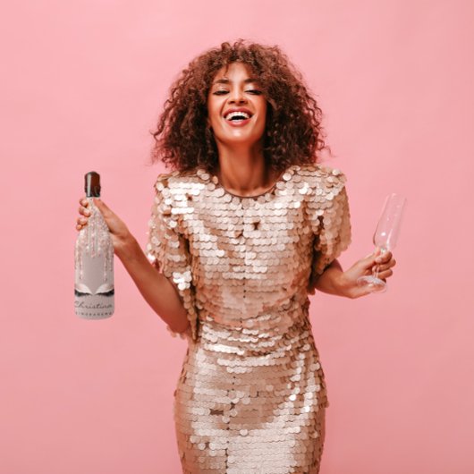 キンセアニェラス甘い16th 15ブライダルスパークリグリット ボトルクーラー