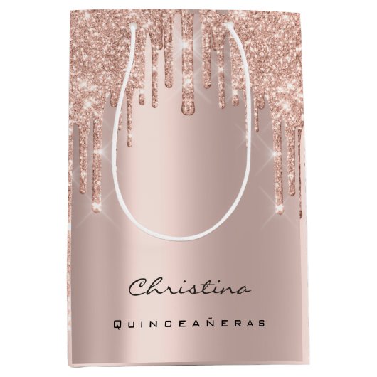 キンセアニェラス甘い16th 15ブライダルスパークリー ミディアムペーパーバッグ (正面)