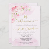 キンセアニェラテマカラーローザ 招待状 (正面/裏面)