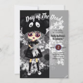 キンセアニェラデイオブザデッドゴシックガールシュガースカル 招待状 (正面)