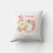 キンセアニェラナンバーズ15水彩霧フローラ クッション (裏面)