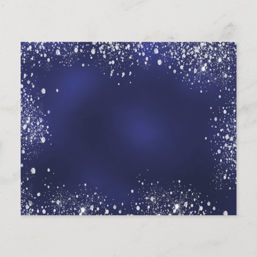 キンセアニェラネイビーブルードレスの予算は日付を保存 チラシ (裏面)