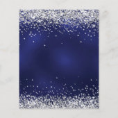 キンセアニェラネイビーブルードレスの予算案 チラシ (裏面)