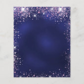 キンセアニェラネイビーブルーピンクのドレスの予算 チラシ (裏面)