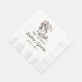 キンセアニェラハイヒール 縁ありランチョンナプキン (角)