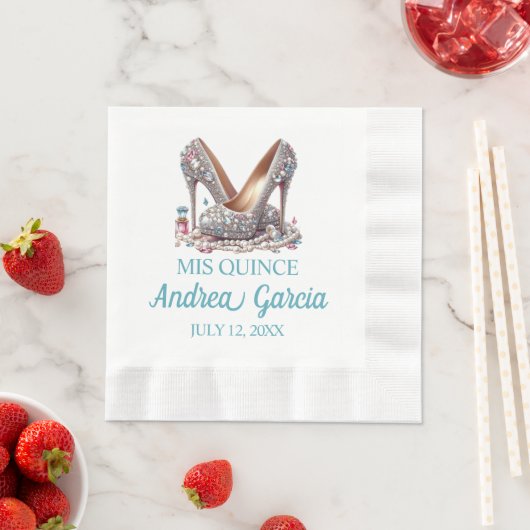 キンセアニェラハイヒール 縁ありランチョンナプキン (インサイチュ)