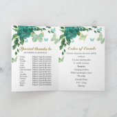 キンセアニェラバターフリスエメラルドグリーンガウン プログラム (内部)