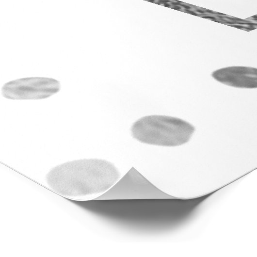 キンセアニェラバターフリスダスティブルーウェルカムサイン ポスター (角)