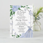キンセアニェラバターフリスダスティブルーガウンスペインの 招待状 (スタンド正面)