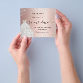 キンセアニェラバラシルバードレスの予算は、日付を保存 チラシ (手)