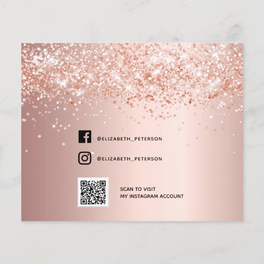 キンセアニェラバラ赤面写真予算Save the Date チラシ (裏面)