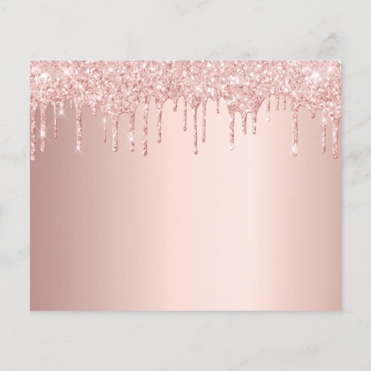 キンセアニェラバラ金ゴールドグリッターdrips日付を保存 (裏面)