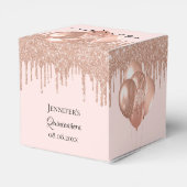 キンセアニェラバラ金ゴールドピンクバルーン フェイバーボックス (裏面サイド)