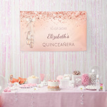 キンセアニェラバラ金ゴールドピンクバレリーナシューズ