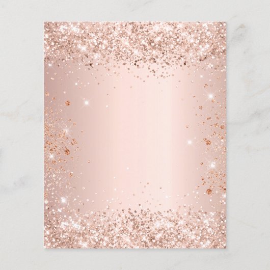 キンセアニェラバラ金ゴールド赤面グリッター予算 チラシ (裏面)