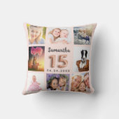 キンセアニェラバラ金ゴールド赤面写真集 クッション (裏面)