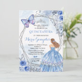 キンセアニェラパステルフラワーズ16誕生日 招待状 (スタンド正面)