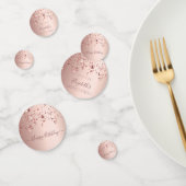 キンセアニェラパーティーバラ金ゴールドピンク コンフェッティ (グループ)