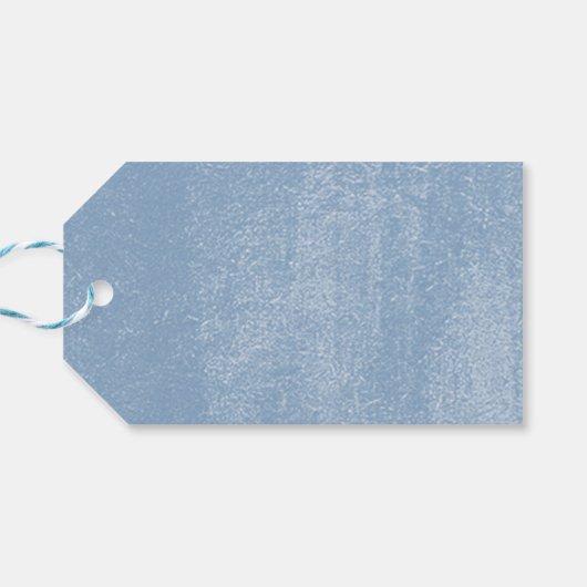 キンセアニェラパーティー金ゴールドティアラベビーブルーフローラ ギフトタグ (裏面横)