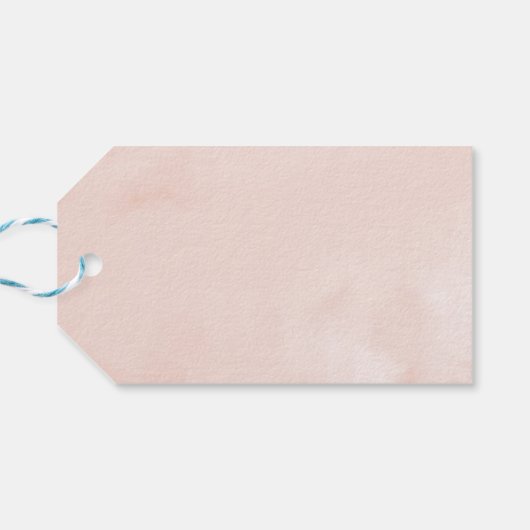 キンセアニェラパーティー金ゴールドティアラ赤面ピンクフローラFav ギフトタグ (裏面横)