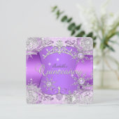 キンセアニェラパープルウィンターワンダーランドスノーフレーク 招待状 (スタンド正面)