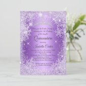 キンセアニェラパープルスノーフレークウィンターワンダーランド 招待状 (スタンド正面)