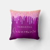 キンセアニェラパープルピンクグリッタードリップス名 クッション (裏面)