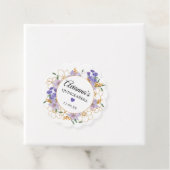 キンセアニェラパープル金ゴールドフローラパーティー フェイバータグ (インサイチュ)