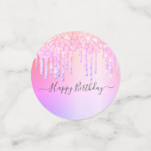 キンセアニェラピンクの紫の乾燥 コンフェッティ (スモール正面)