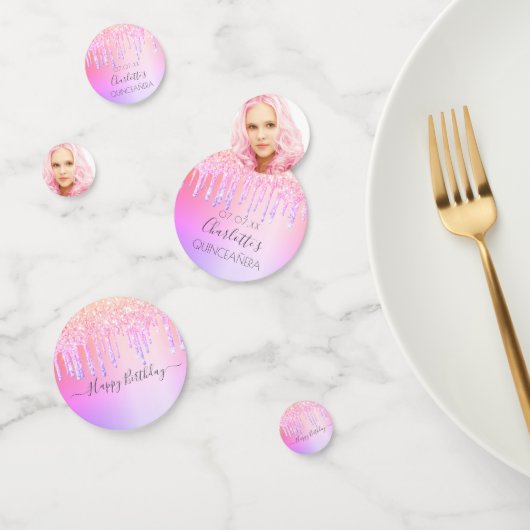 キンセアニェラピンクの紫の乾燥 コンフェッティ (グループ)