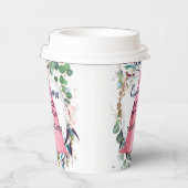 キンセアニェラピンクドレス紙カップ 紙コップ (右)