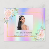 キンセアニェラピンパープルフォトレインボー感謝していユー (裏面)