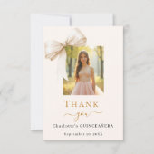 キンセアニェラフォトボウクリーム サンキューカード (正面)