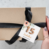 キンセアニェラフローラバラ金ゴールドユーカリ フェイバータグ