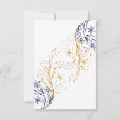 キンセアニェラフローラブ王室のルーバラ セーブザデート (裏面)