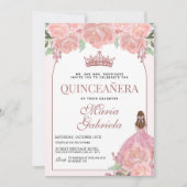 キンセアニェラフローラ赤面ピンクミクリンスアノス 招待状 (正面)