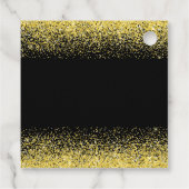 キンセアニェラブライトイエロードレスフェイクグリッター フェイバータグ (裏面)