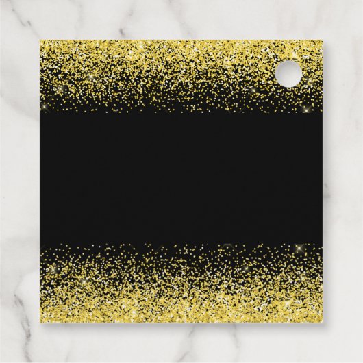 キンセアニェラブライトイエロードレスフェイクグリッター フェイバータグ (裏面)