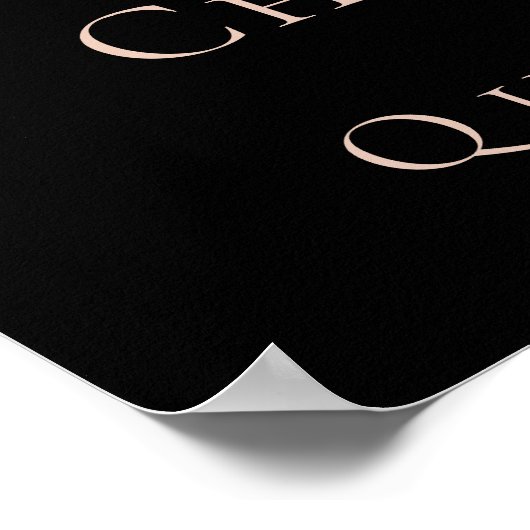 キンセアニェラブラックバラ金ゴールドフォトスターズへようこそ ポスター (角)