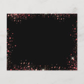 キンセアニェラブラックレッドドレスの予算は日付を保存 チラシ (裏面)