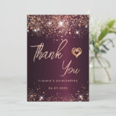 キンセアニェラブルゴーニュバラ金ゴールドサンキューカード 招待状 (スタンド正面)