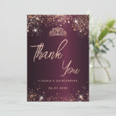 キンセアニェラブルゴーニュバラ金ゴールドサンキューカード 招待状 (スタンド正面)