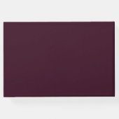 キンセアニェラブルゴーニュバラ金ゴールドドレスtiara名 ゲストブック (裏面)