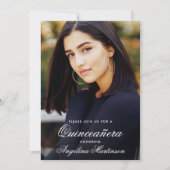 キンセアニェラブルゴーニュフローラフォト金ゴールドグリッター 招待状 (正面)