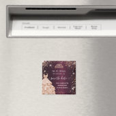 キンセアニェラブルゴーニュ・ティアラのドレスはデートを除く マグネット (インサイチュ (食洗機))